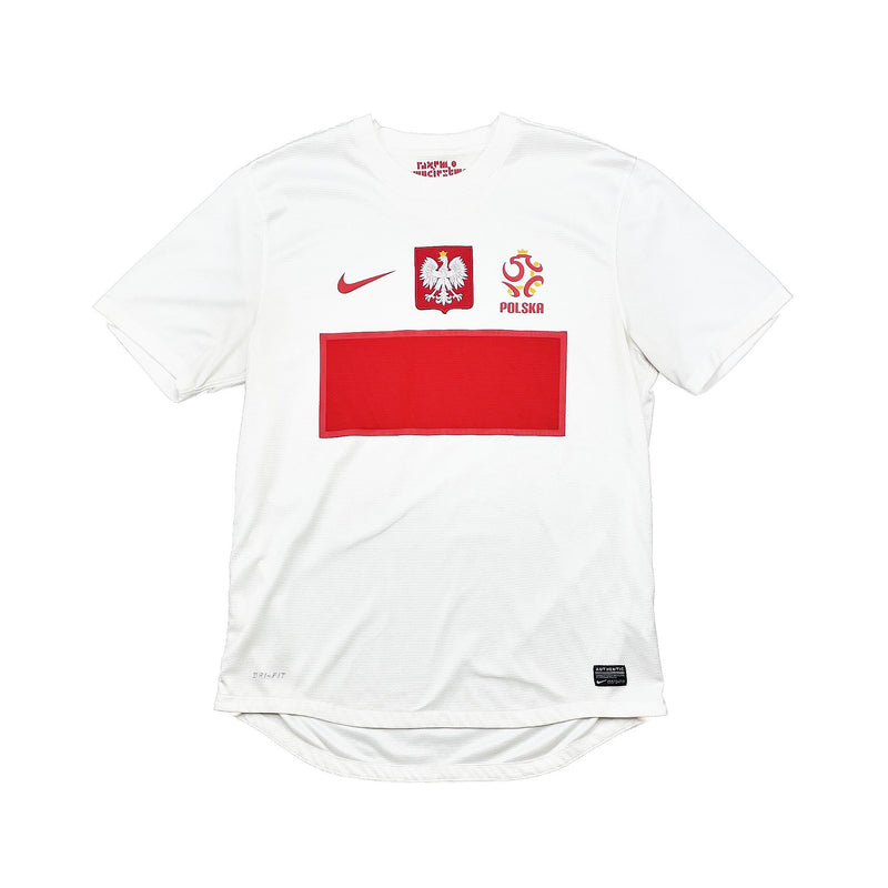 CULT KITS - 2012/13 POLAND HOME SHIRT (L) NIKE