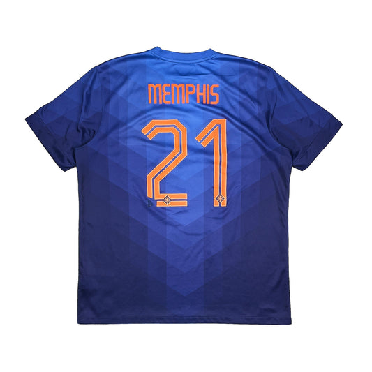 2014/15 NETHERLANDS MEMPHIS #21 AWAY SHIRT (XL) NIKE