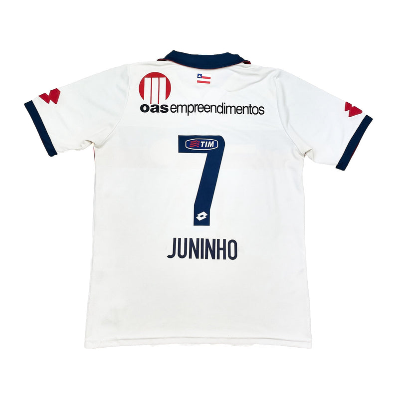 2011 CLUBE BAHIA JUNINHO #7 HOME SHIRT (M) LOTTO