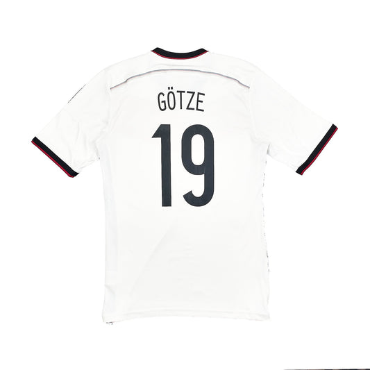 2014/15 Germany Gotze #19 Home Shirt (S) Adidas