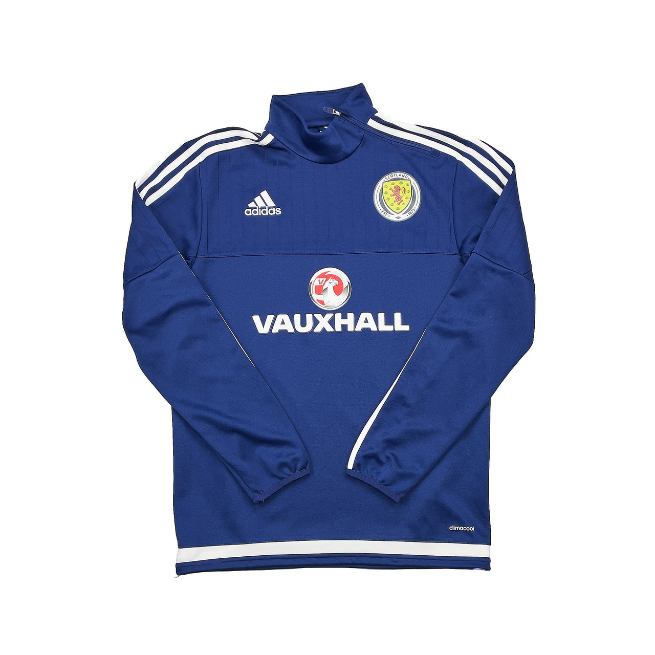 2015/16 Scotland 1/4 Zip Training Top (M) Adidas