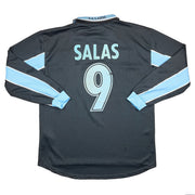 1998/99 Lazio Salas #9 *Match Issue* L/S Away Shirt (XL) Puma