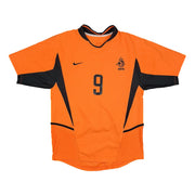 2002/04 Netherlands V.Nistelrooy #9 Home Shirt (S) Nike