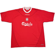 2002/04 Liverpool Heskey #8 Home Shirt (XXL) Reebok