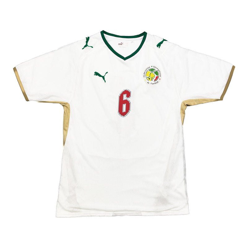 CULT KITS - 2008/10 SENEGAL FAYE #6 HOME SHIRT (M) PUMA