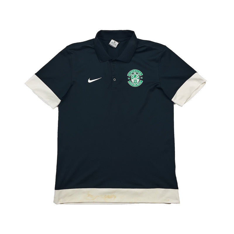 2013/14 HIBERNIAN POLO SHIRT (M) NIKE