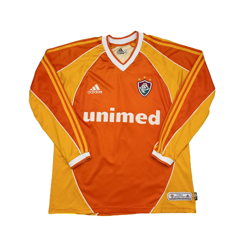 CULT KITS - 2002 FLUMINENSE #10 L/S THIRD SHIRT (M) ADIDAS