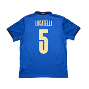 2020/21 Italy Locatelli #5 Home Shirt (L) Puma
