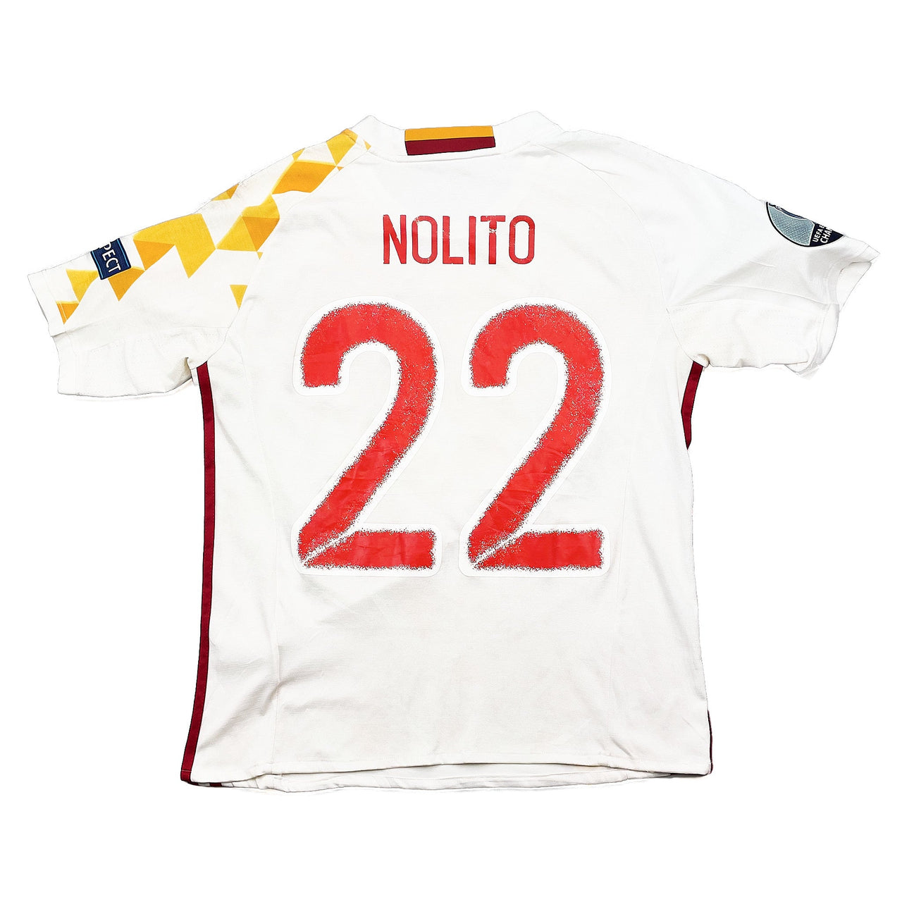 CULT KITS - 2016/17 SPAIN NOLITO #22 AWAY SHIRT (S) ADIDAS