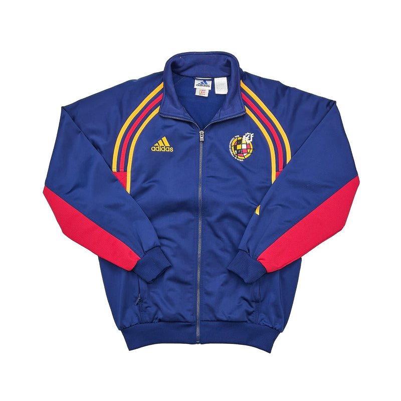 CULT KITS - 1998/00 SPAIN TRACK JACKET (M) ADIDAS