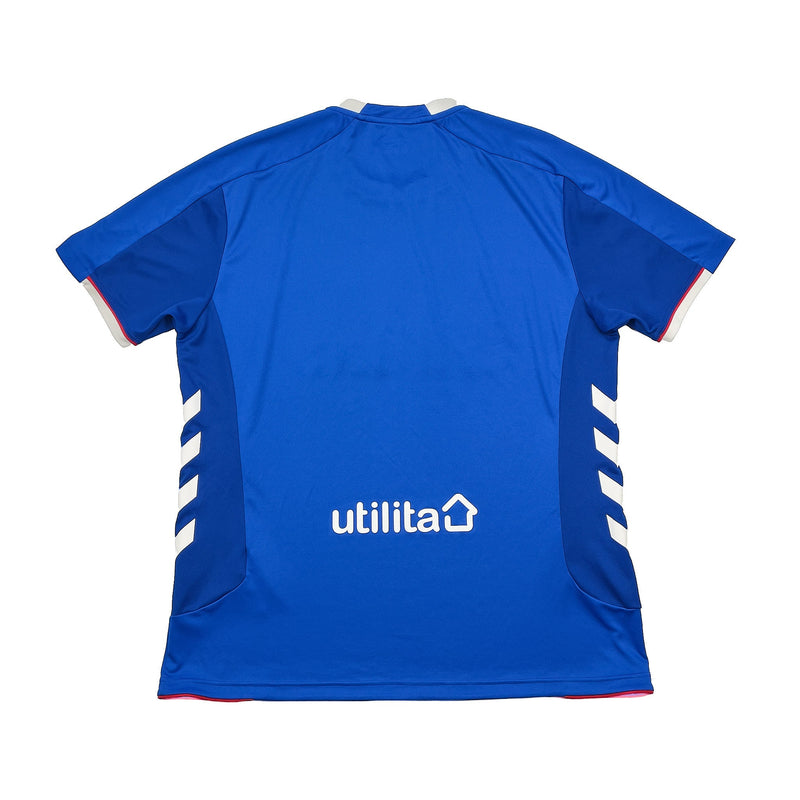 CULT KITS - 2018/19 RANGERS HOME SHIRT (XXL) HUMMEL