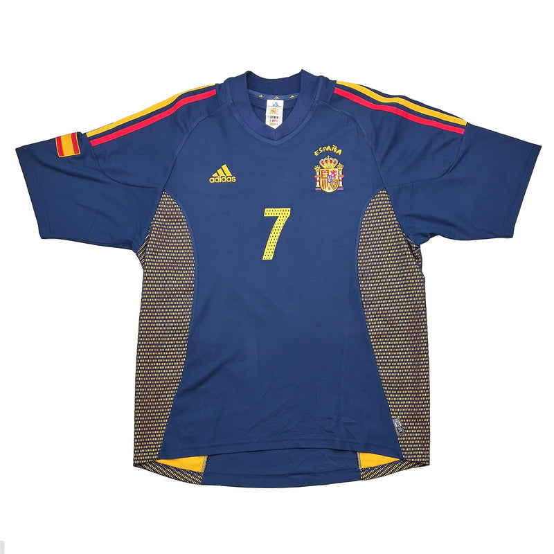 2002/04 SPAIN RAUL #7 THIRD SHIRT (L) ADIDAS