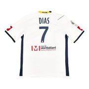 2011/12 Sochaux Dias #7 L/S *Match Worn* Away Shirt (XL) Lotto