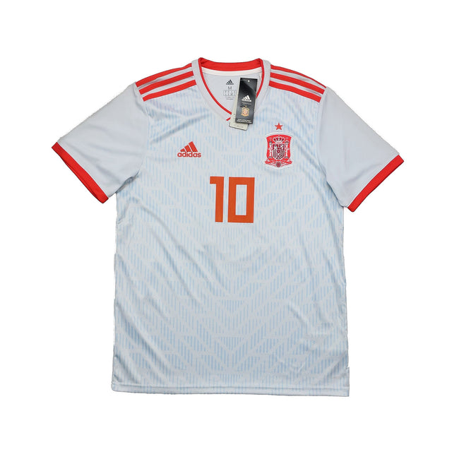 2018/19 SPAIN THIAGO #10 *BNWT* AWAY SHIRT (M) ADIDAS
