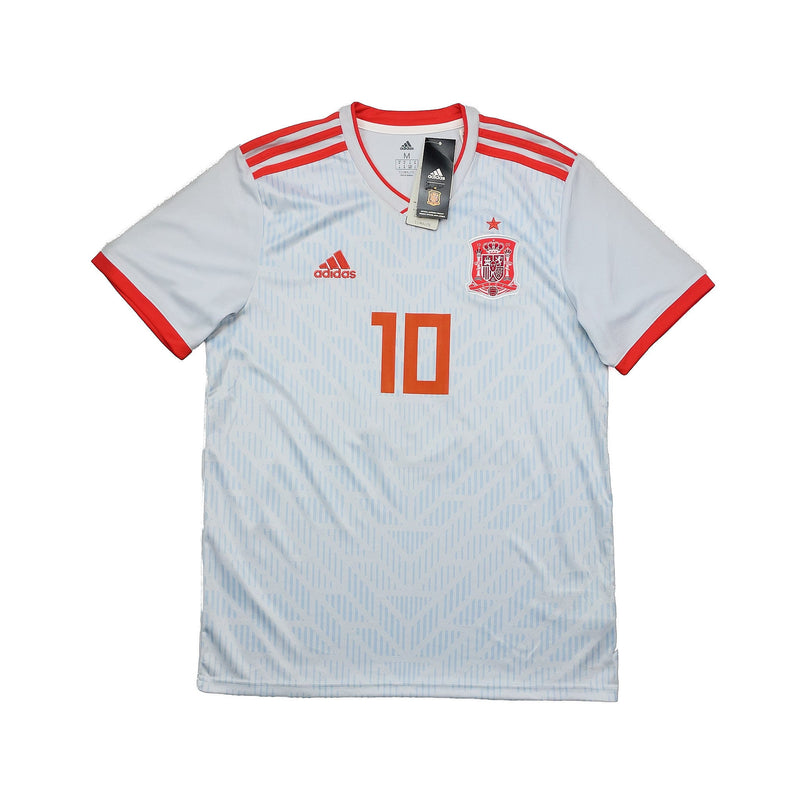 2018/19 SPAIN THIAGO #10 *BNWT* AWAY SHIRT (M) ADIDAS