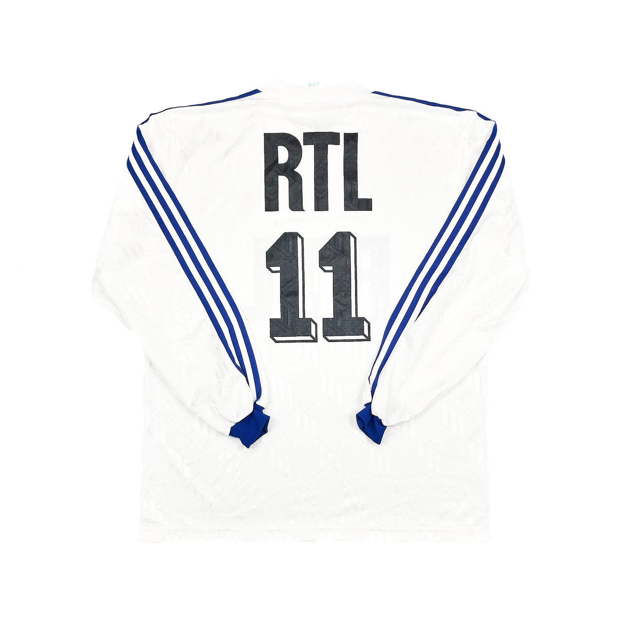 1993/94 COUPE DE FRANCE #11 L/S HOME SHIRT (XL) ADIDAS