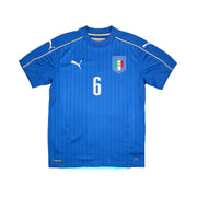2016/17 Italy Candreva #6 Home Shirt (M) Puma
