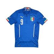2014/15 Italy Balotelli #9 Home Shirt (S) Puma