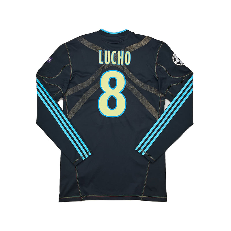 2010/11 MARSEILLE LUCHO #8 *PLAYER ISSUE* C/L THIRD SHIRT (XL) ADIDAS