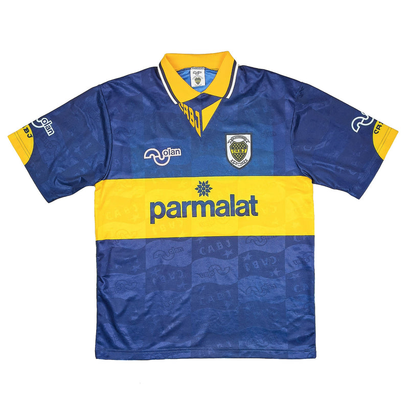 CULT KITS - 1995 BOCA JUNIORS HOME SHIRT (L) OLAN