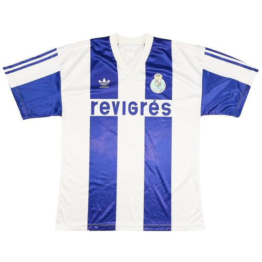 1990/92 PORTO HOME SHIRT (L) ADIDAS