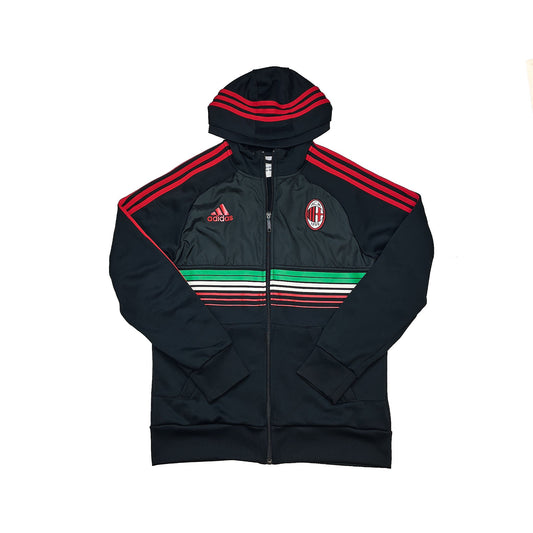 2012/13 AC MILAN HOODED TRACK JACKET (M) ADIDAS