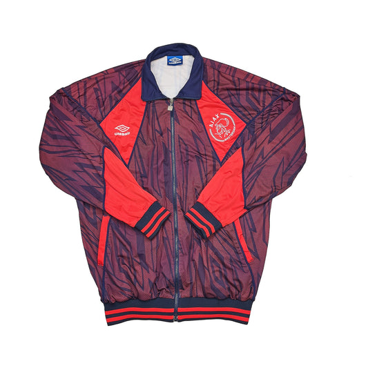 1994/95 AJAX TRACK JACKET (L) UMBRO