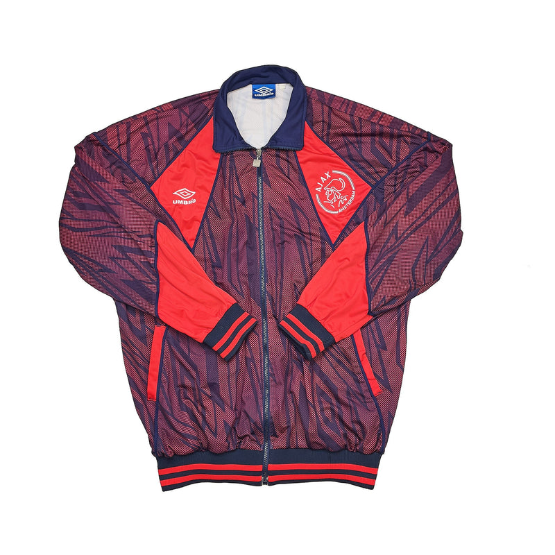 1994/95 AJAX TRACK JACKET (L) UMBRO