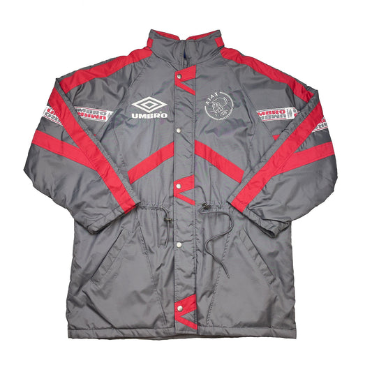 CULT KITS - 1995/96 AJAX BENCH COAT (XXL) UMBRO
