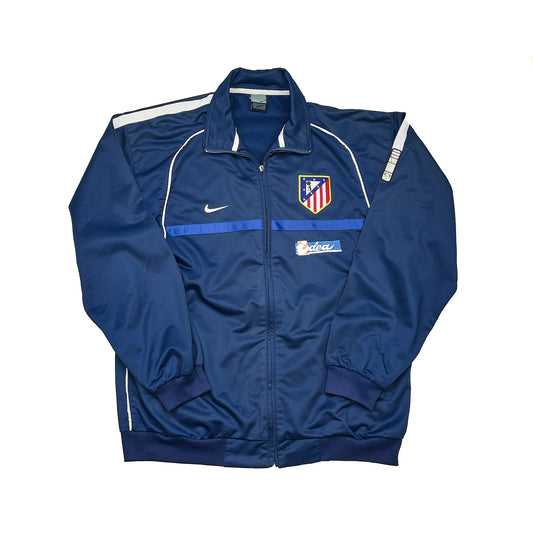Cult Kits - 2002/03 ATLETICO MADRID TRACK JACKET (XL) NIKE
