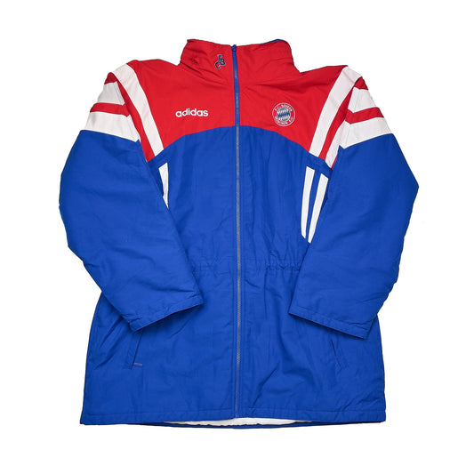 CULT KITS - 1995/96 BAYERN MUNICH BENCH COAT (L) ADIDAS
