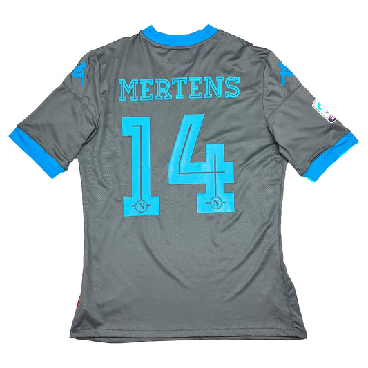 2015/16 NAPOLI MERTENS #14 AUTHENTIC AWAY SHIRT (XXL) KAPPA