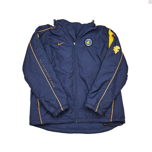 CULT KITS - 2001/02 INTER MILAN FLEECE LINED JACKET (L) NIKE