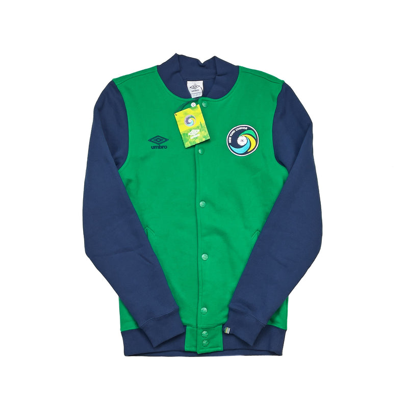 CULT KITS - 2011/12 NEW YORK COSMOS *BNWT* FLEECE BASEBALL JACKET (S) UMBRO