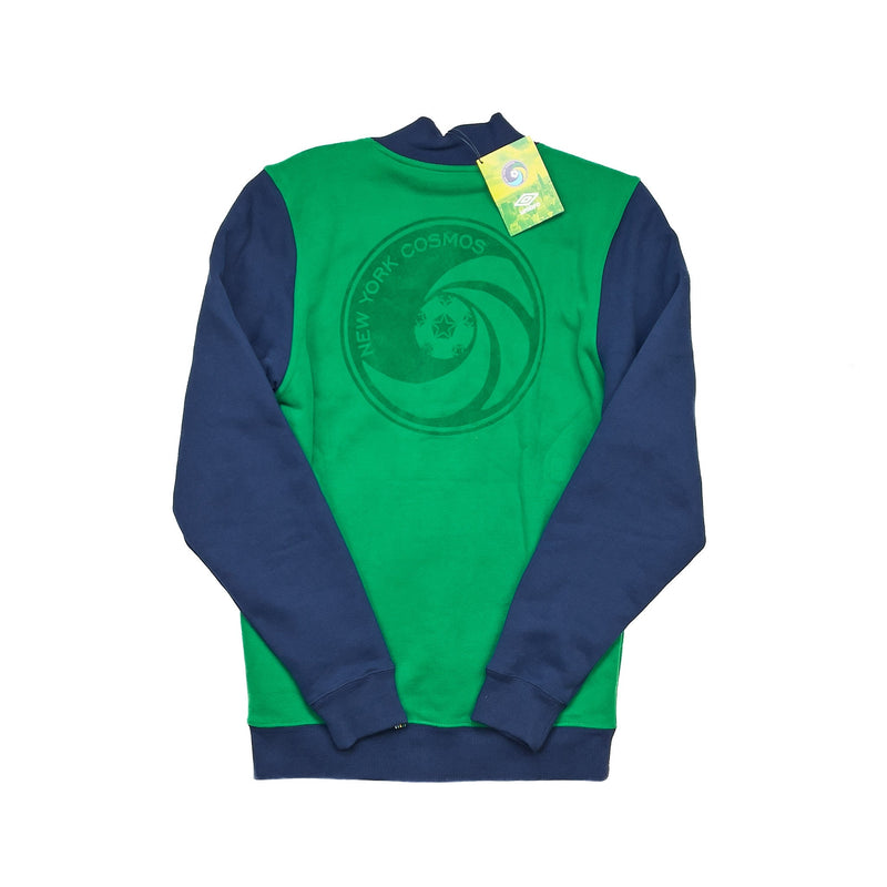 CULT KITS - 2011/12 NEW YORK COSMOS *BNWT* FLEECE BASEBALL JACKET (S) UMBRO