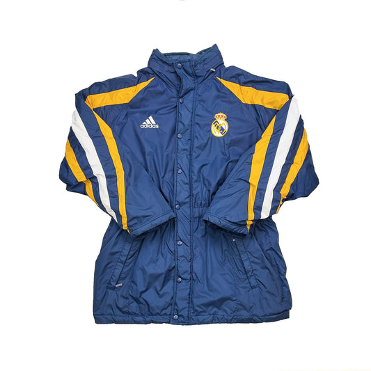 CULT KITS - 1998/99 REAL MADRID BENCH COAT (M) ADIDAS