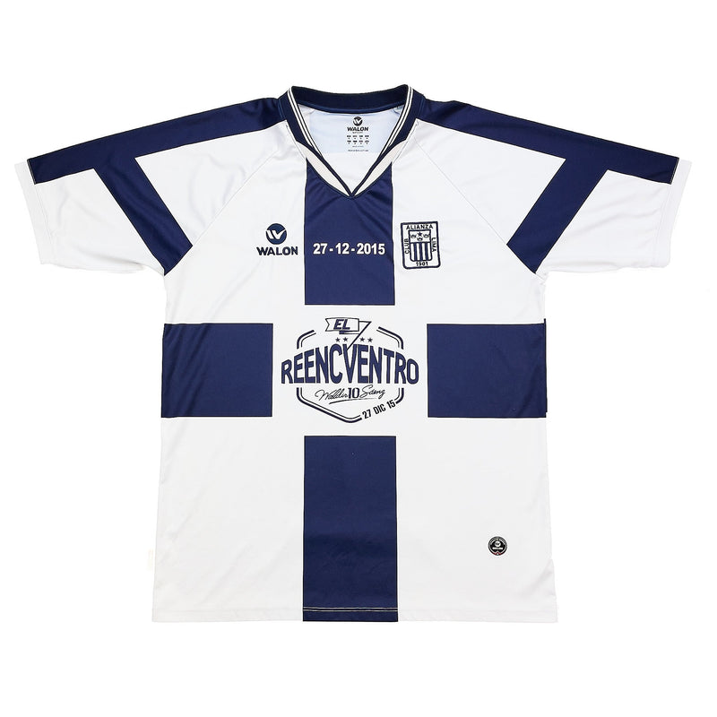 2015 ALIANZA LIMA #10 HOME SHIRT (M) WALON