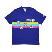 2006 Japan Adidas Samurai Blue Supporters Tee (M)
