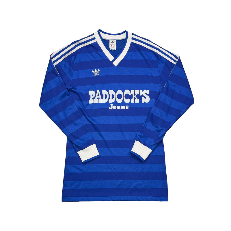 CULT KITS - 1985/86 SCHALKE L/S HOME SHIRT (M) ADIDAS