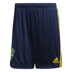2020-2021 Sweden Home Adidas Football Shorts (Navy)_0