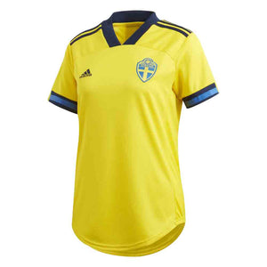 2020-2021 Sweden Home Adidas Womens Shirt_0