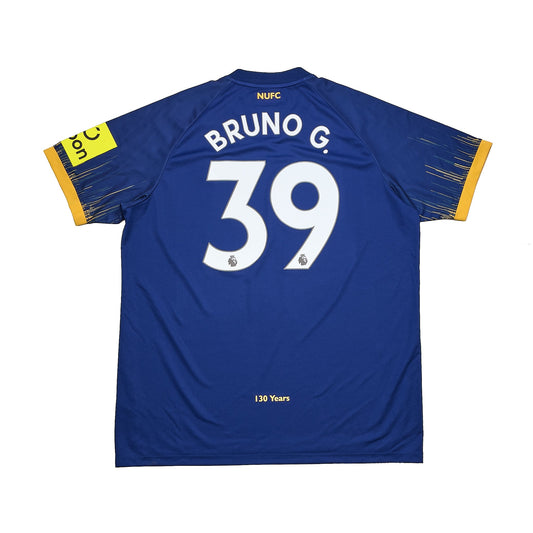 CULT KITS - 2022/23 NEWCASTLE UNITED BRUNO G. #39 AWAY SHIRT (XL) CASTORE