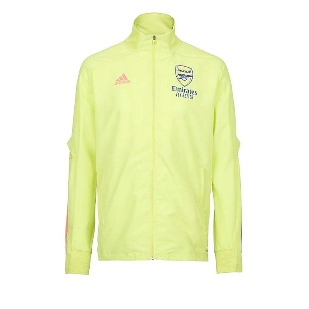 2020 2021 Arsenal Presentation Jacket Yellow