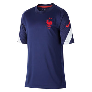 2020-2021 France Nike Training Shirt (Navy) - Kids_0
