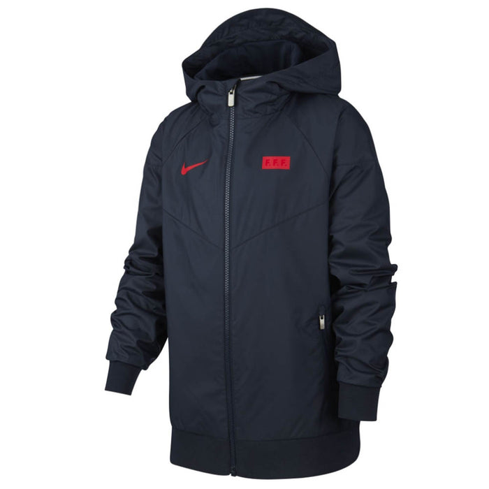 2020-2021 France Nike Authentic Windrunner (Navy) - Kids