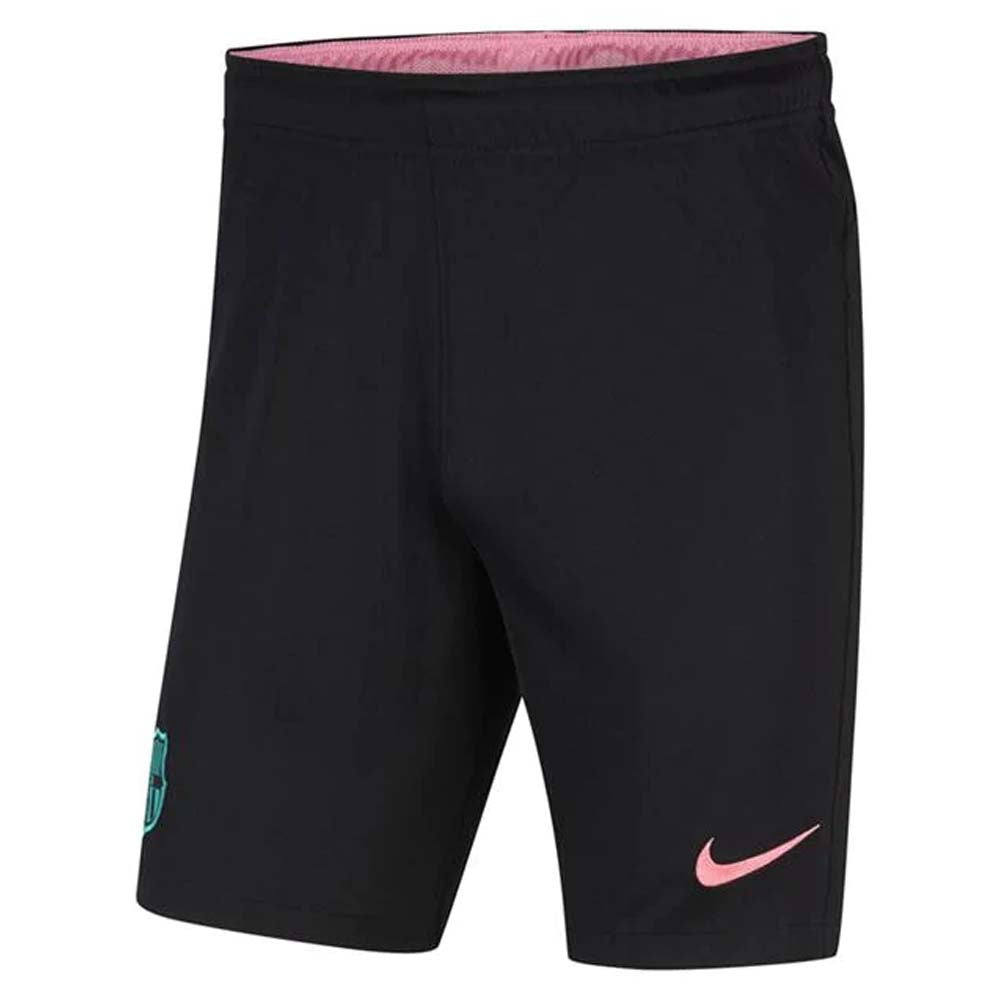2020-2021 Barcelona Third Nike Football Shorts Black (Kids