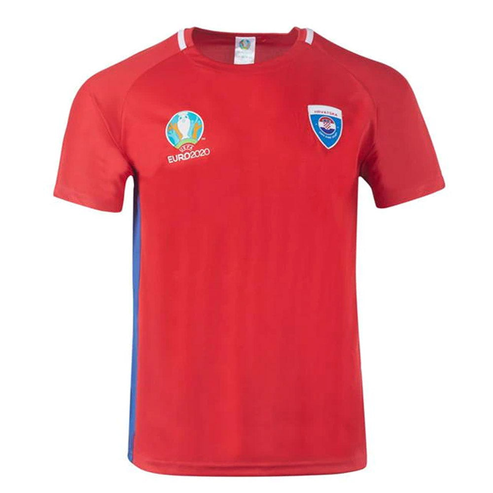 Croatia 2021 Polyester T-Shirt (Red) – Classic Football Kit