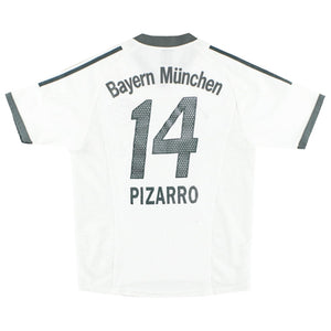 Bayern Munich 2002-04 Away Shirt Pizarro #14 ((Good) M)_0