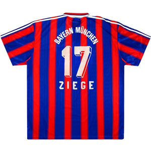 Bayern Munich 1995-97 Home Shirt #17 Ziege ((Good) L)_0