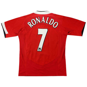 Manchester United 2004-06 Home Shirt (Ronaldo 7) ((Very Good) M)_0